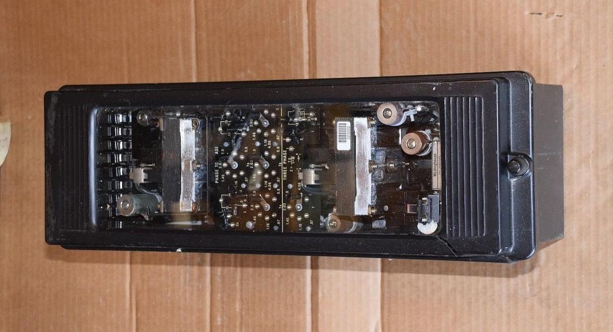Used Westinghouse KD-4 Distance Relay 292B335A15 .75-2.0 Ohms 5A 120V