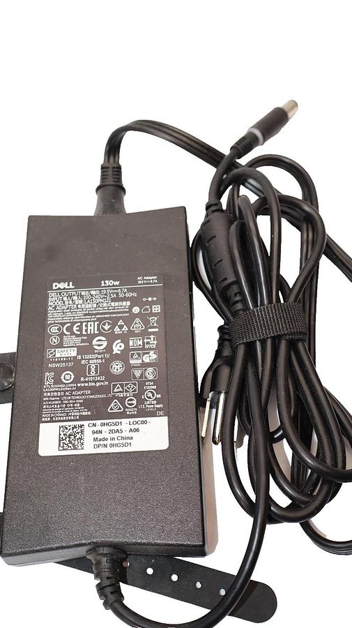 Used DELL LA130PM121 19.5V-6.7A , 130W AC Adapter
