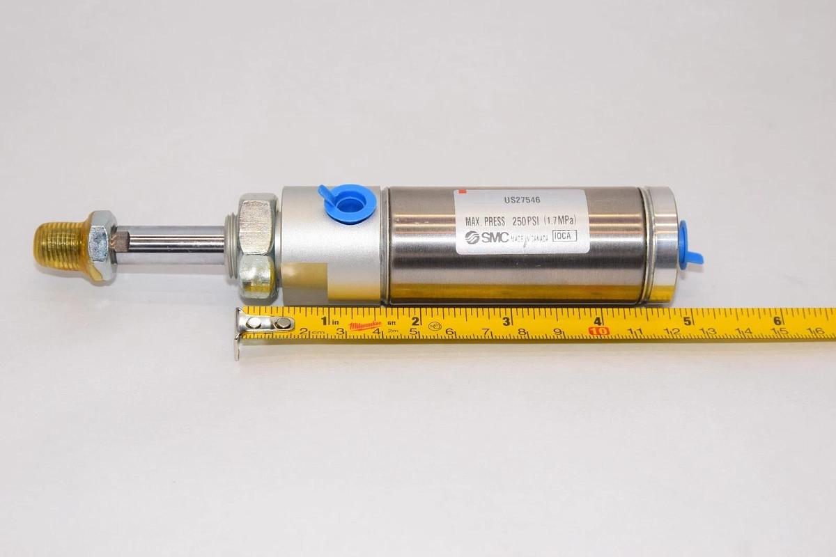 (NEW) SMC US27546 250psi Compact Pneumatic Cylinder