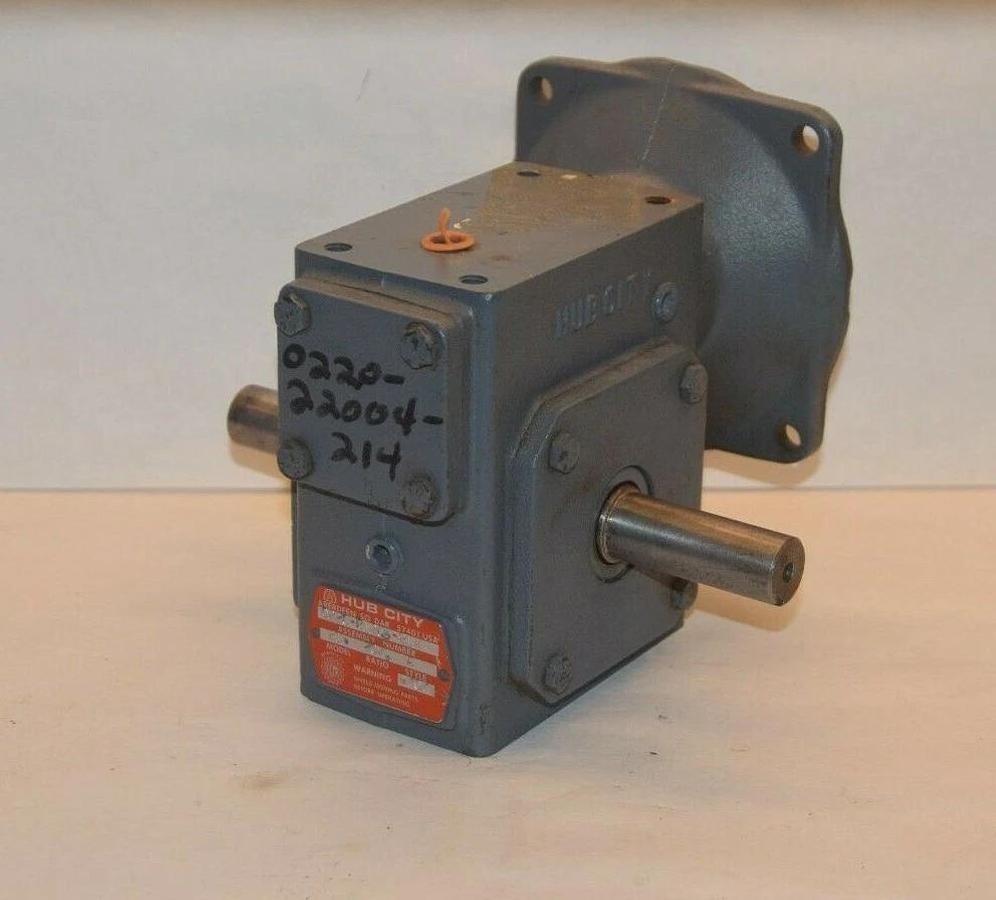 (NEW) HUB CITY 0220-6104-214 214 20:1 Ratio Style A Reducer