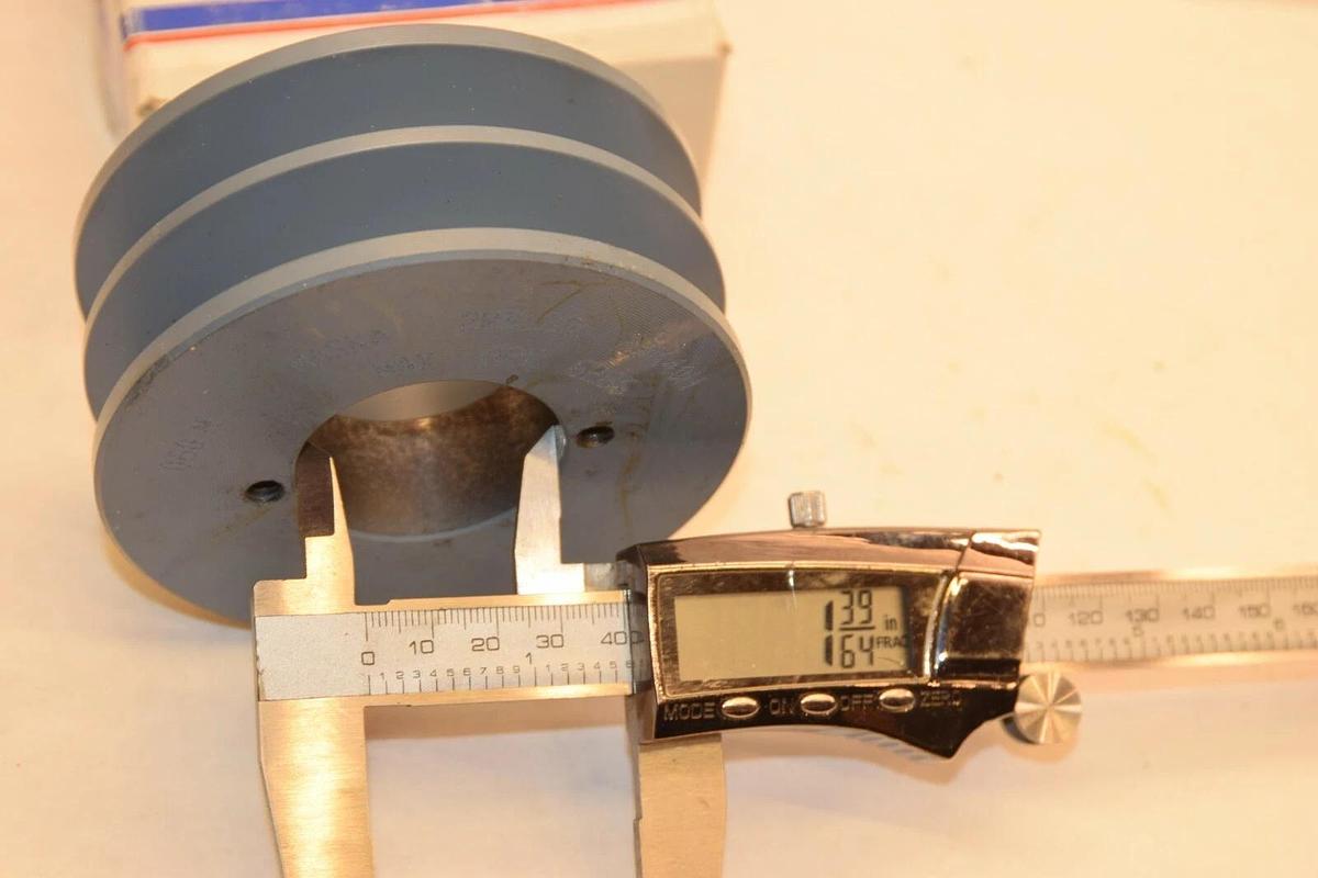 (NEW) MASKA 2MBL39 2BK40H 2 Belt Pulley Sheave