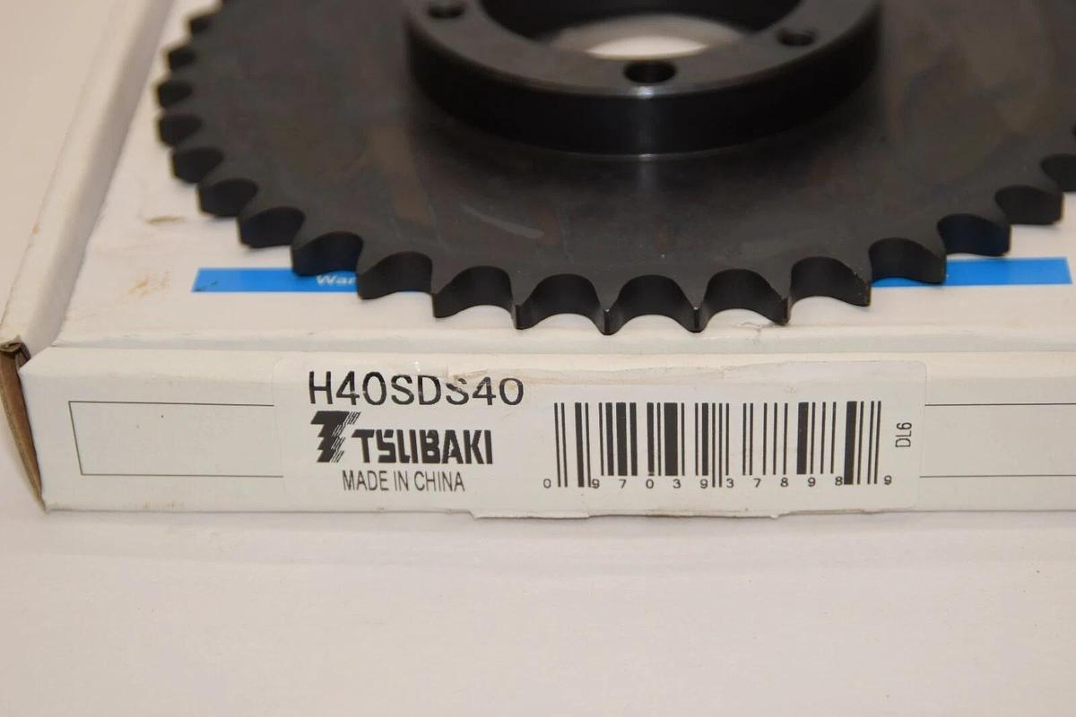 (NEW) TSUBAKI H40SDS40 170 x 170 x 27mm 40 Teeth Sprocket