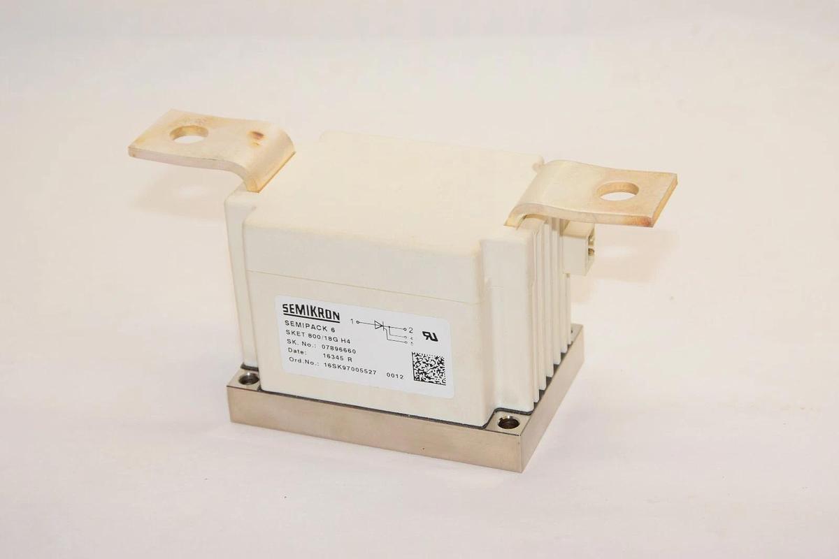 (NEW) SEMIKRON SKET 800/18G H4 80018GH4  Semipack 6 Thyristor Module