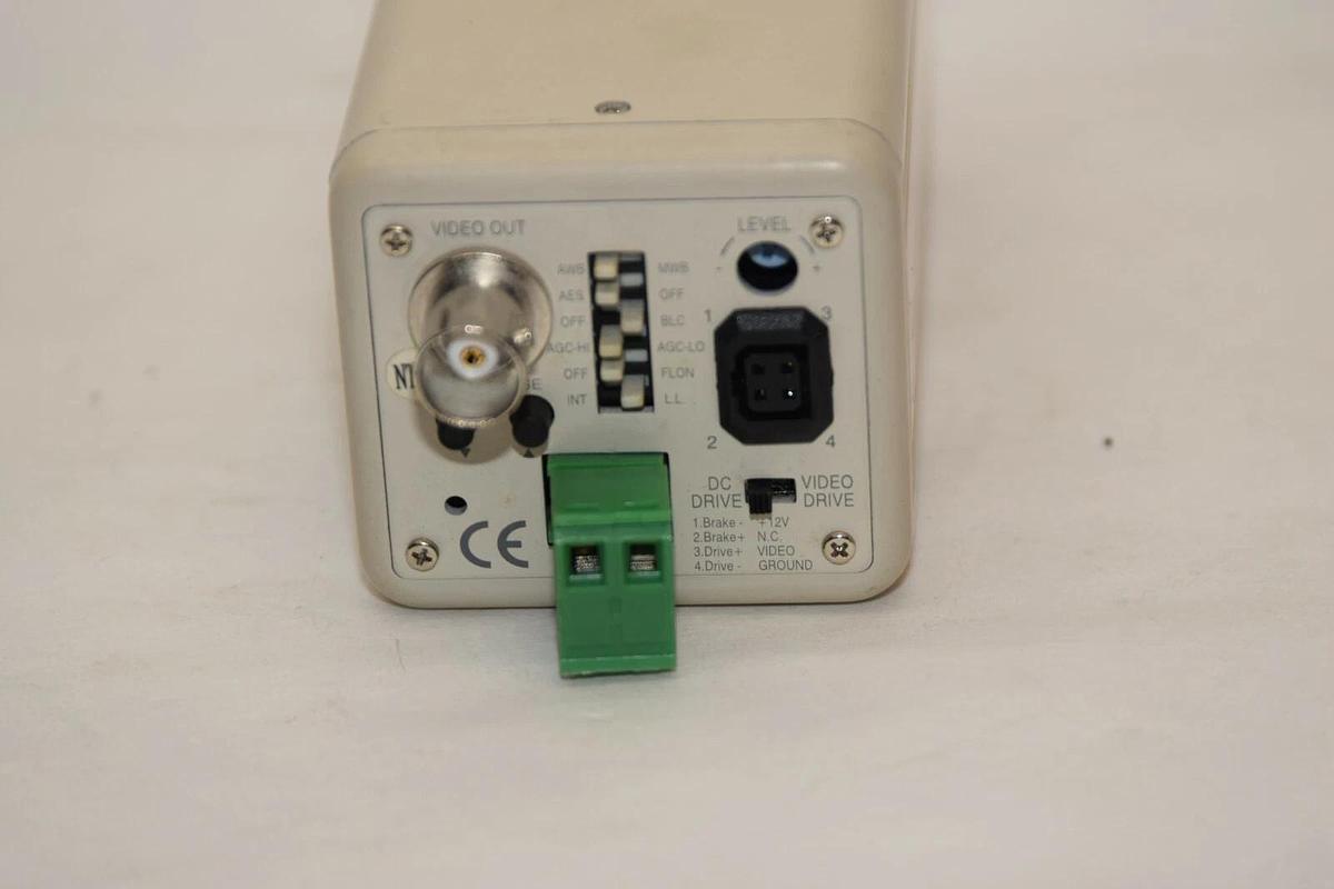 Used RAINBOW ECL3824 ECL-3824 1/3" Color CCTV CCD Security Camera