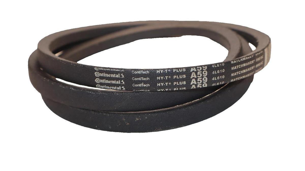 Continental V-Belt Belt A59 HY-T 4L610 Matchmakwe ORS/SC ContiTech A-59 (New)