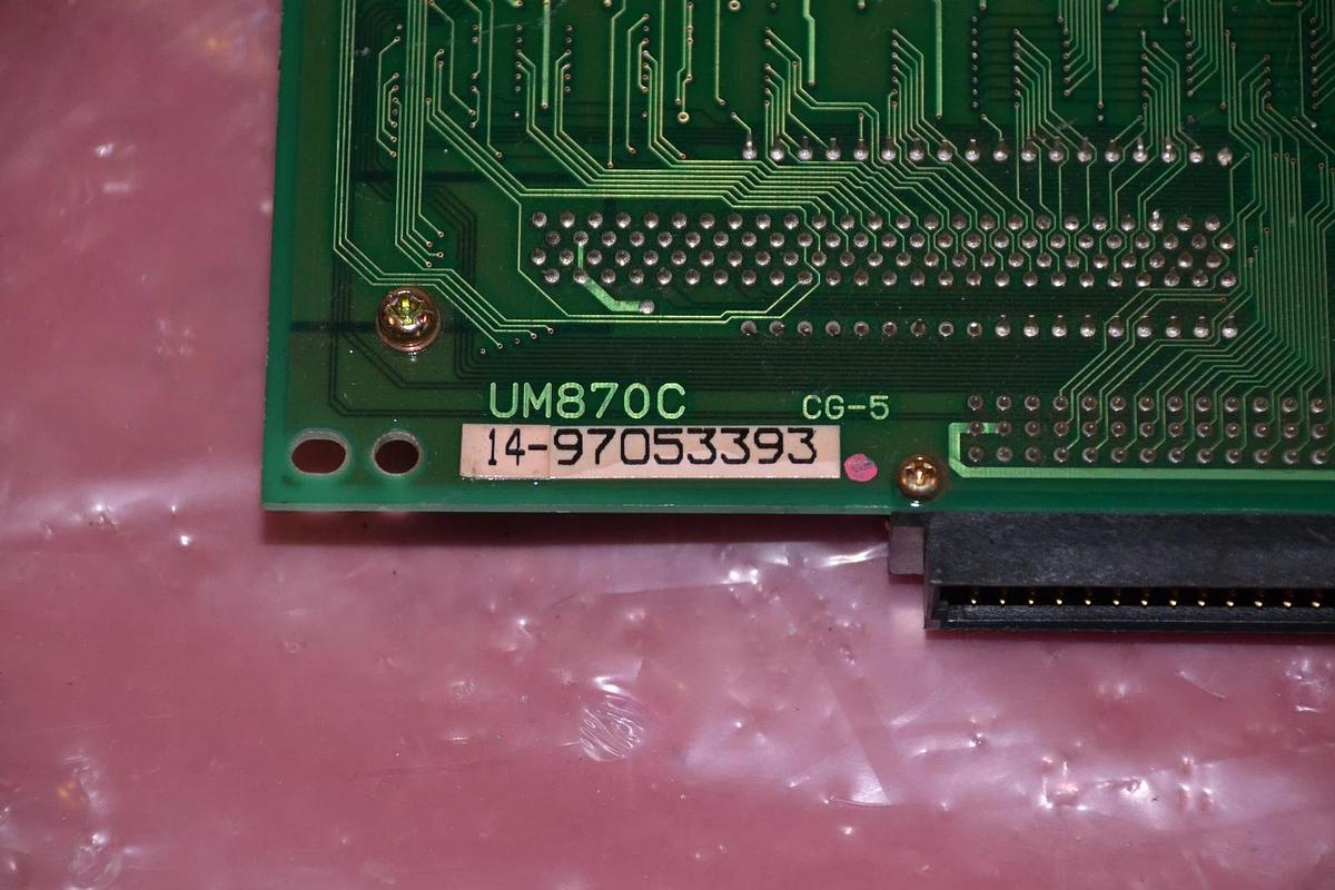 Used NACHI CIRCUIT BOARD CARD UM870C UM870 14-97053393 10-96061267
