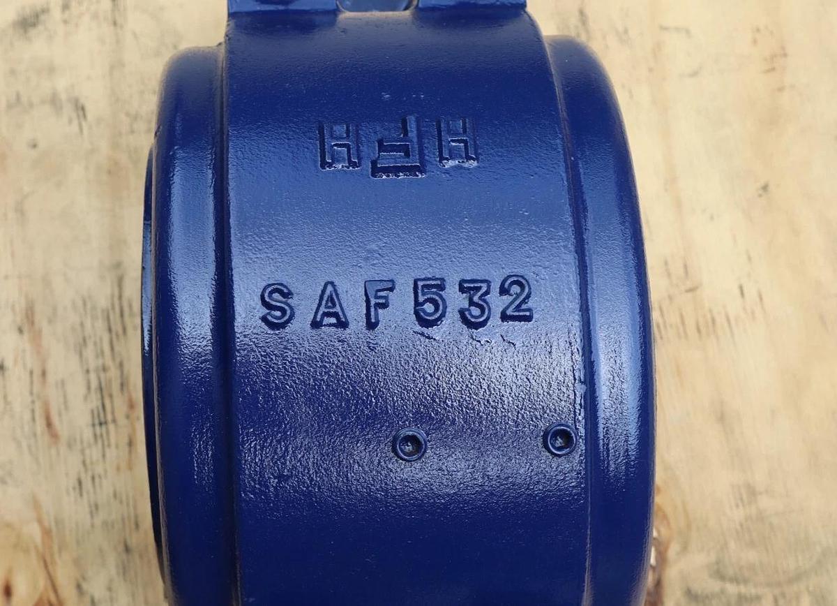 HFH 4 Bolt SAF532 Split Plummer Pillow Block Bearing Housing 5-7/16" 5 7/16 NOS