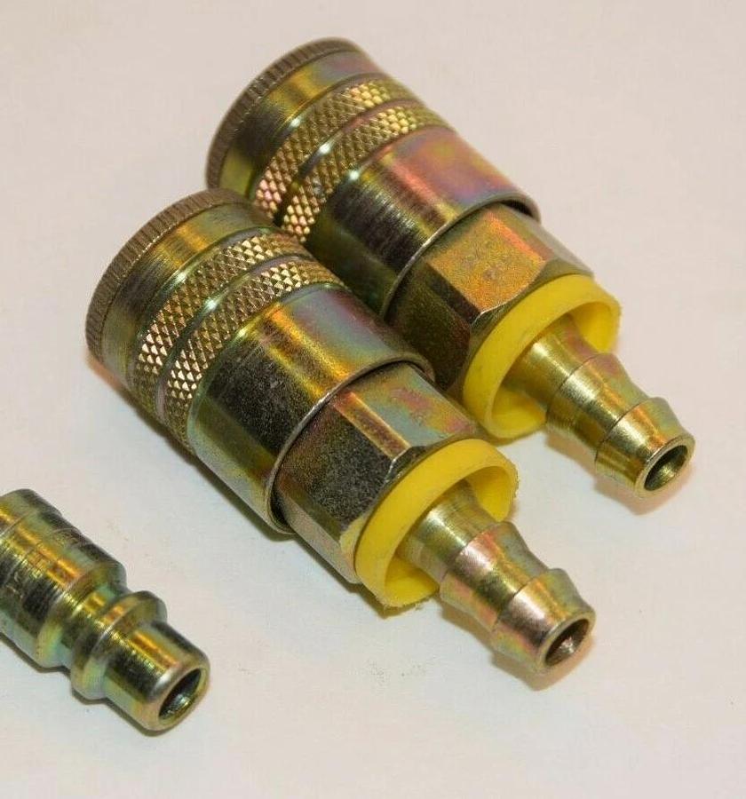 (NEW Lot 2) PARKER 24-5BE W/ H5E HBF 3/8" Industrial Pneumatic Quick Disconnect