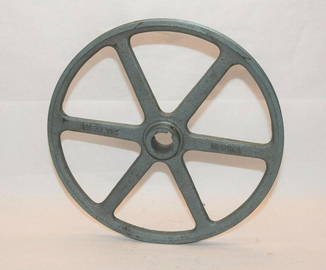 (NEW) MASKA MFAL114 1" Bore 11" Cast Iron Sheave