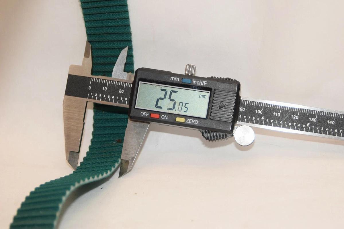 (NEW) ELATECH V025T5A00920/D V025T5A00920D 25mm Fabric Timing Belt