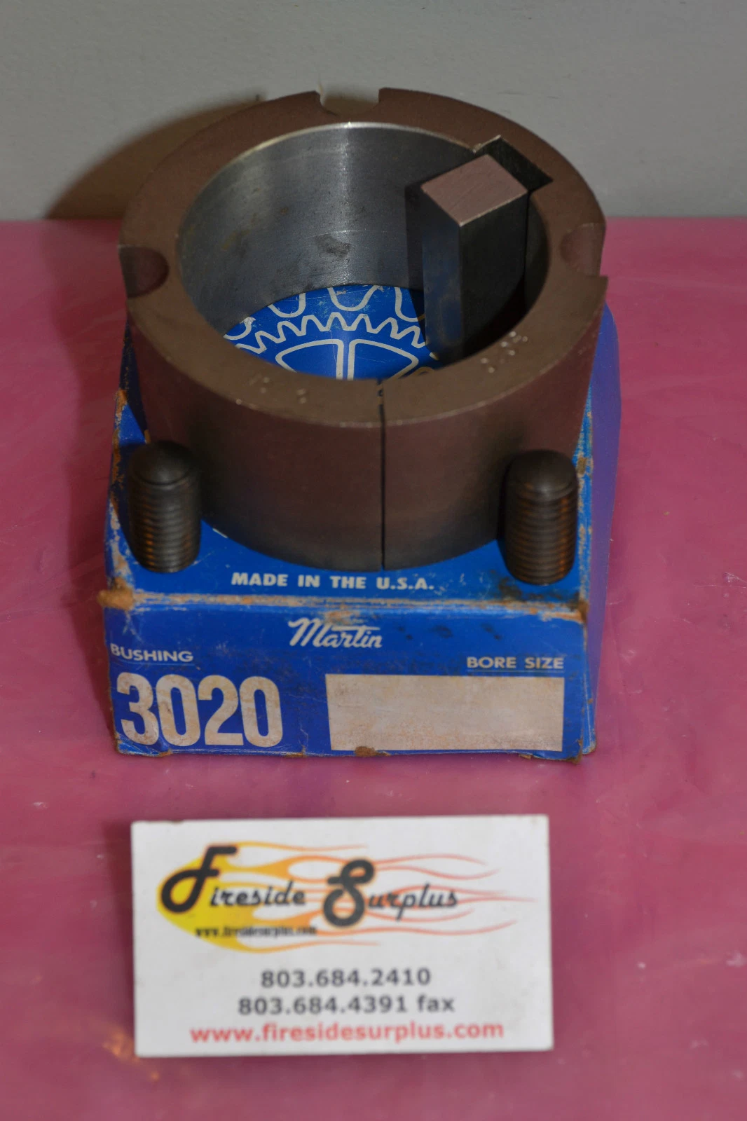 MARTIN BUSHING 3020 3 11/64" SIZE SZ NEW