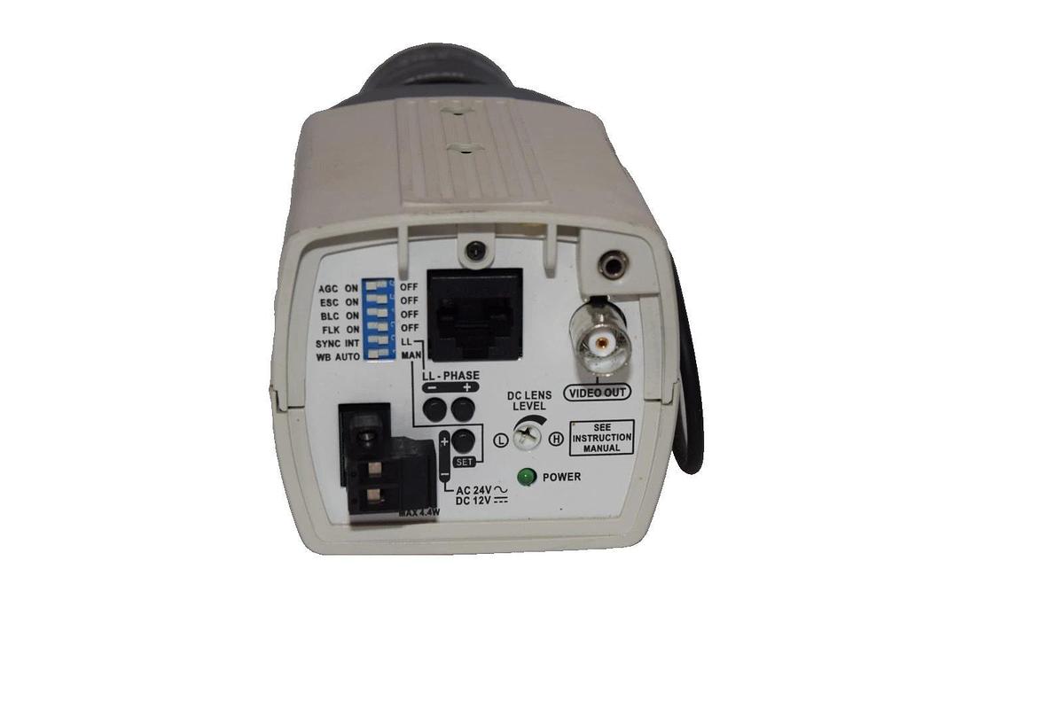 Used Pelco CC3710UH-6 Color Camera With 2.8-12mm F1.8 Lens