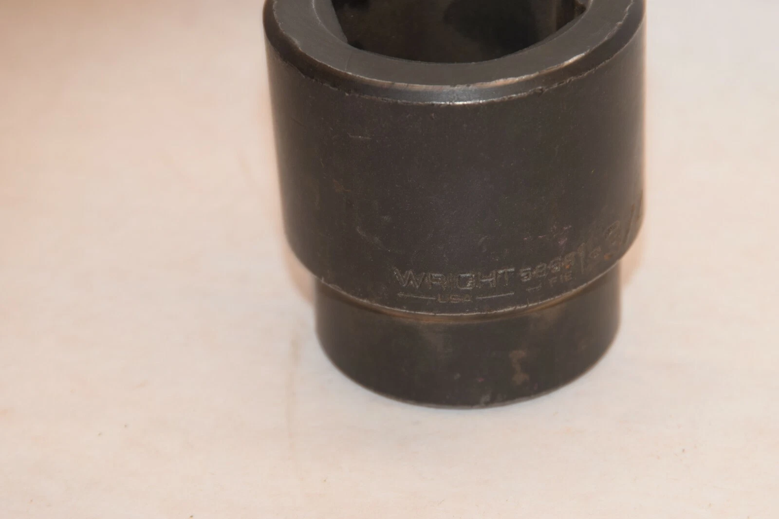 Used WRIGHT TOOL 6 Point Spline Drive Impact Socket 5856 1-3/4"