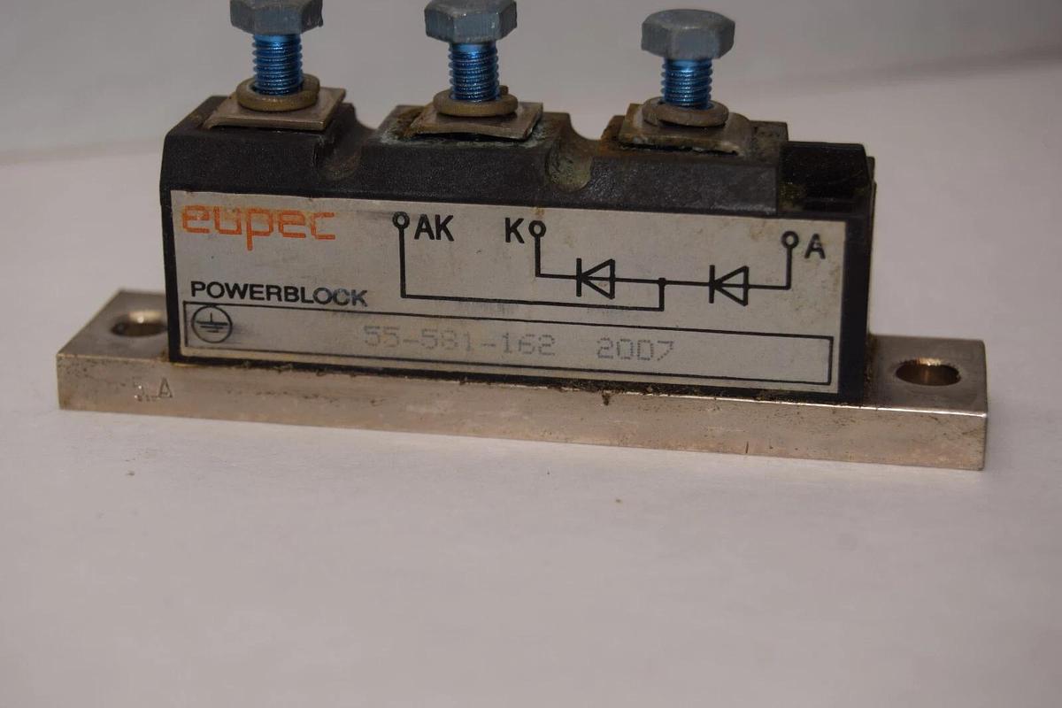 Used EUPEC 55-581-162 , 55581162 Power Block Module