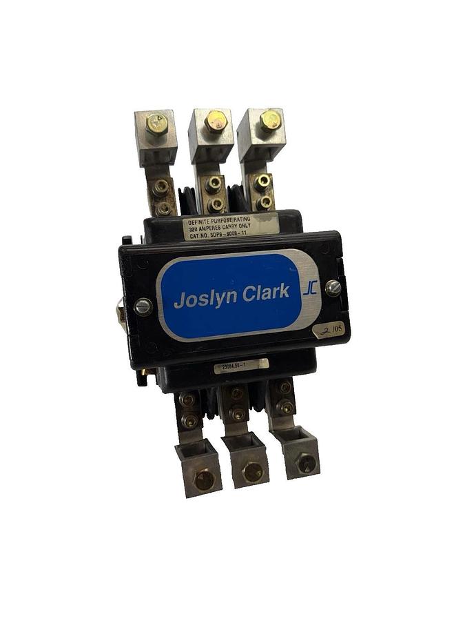 New, JOSLYN CLARK  Contactor  5DP9-9009-11, 120V Coil, 320A, 3 Pole, 5DP9900911