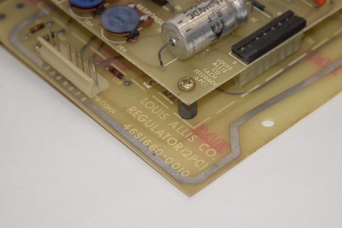 Used LOUIS ALLIS CO. 46S1660-0010 Regulator Circuit Board