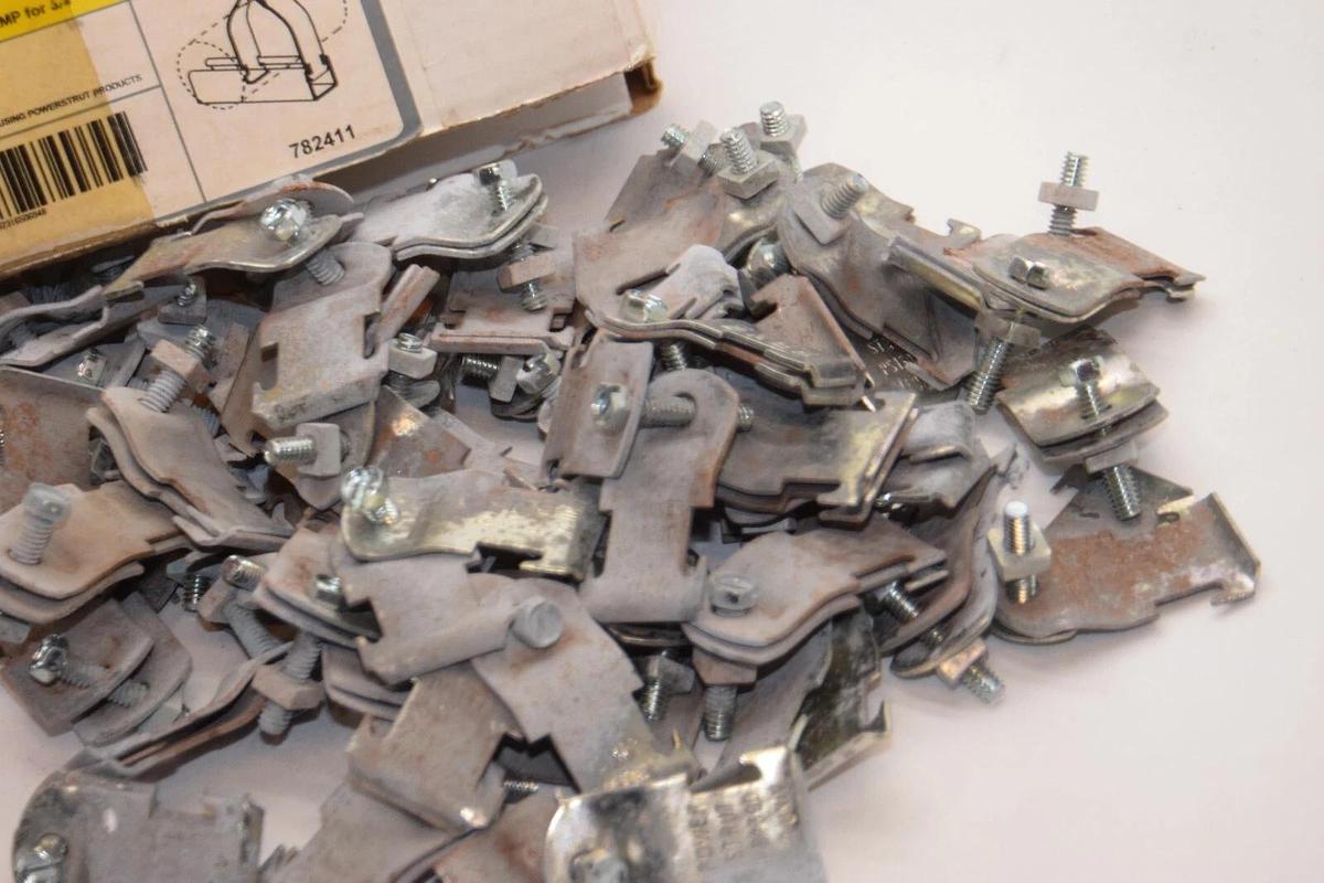 (NEW - Lot of 83) POWER-STRUT PS 1300 3/4 AS EG Universal Pipe Clamp 3/4"