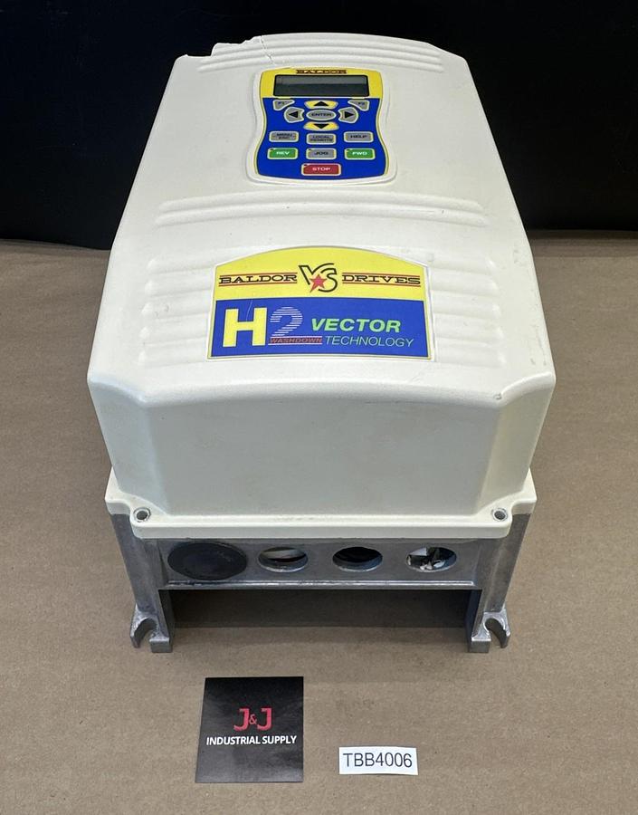 Used Baldor Washdown Vector Drive ZD18H415-W ZD18H415W ZD18H415 460v 3ph 10/15/20hp