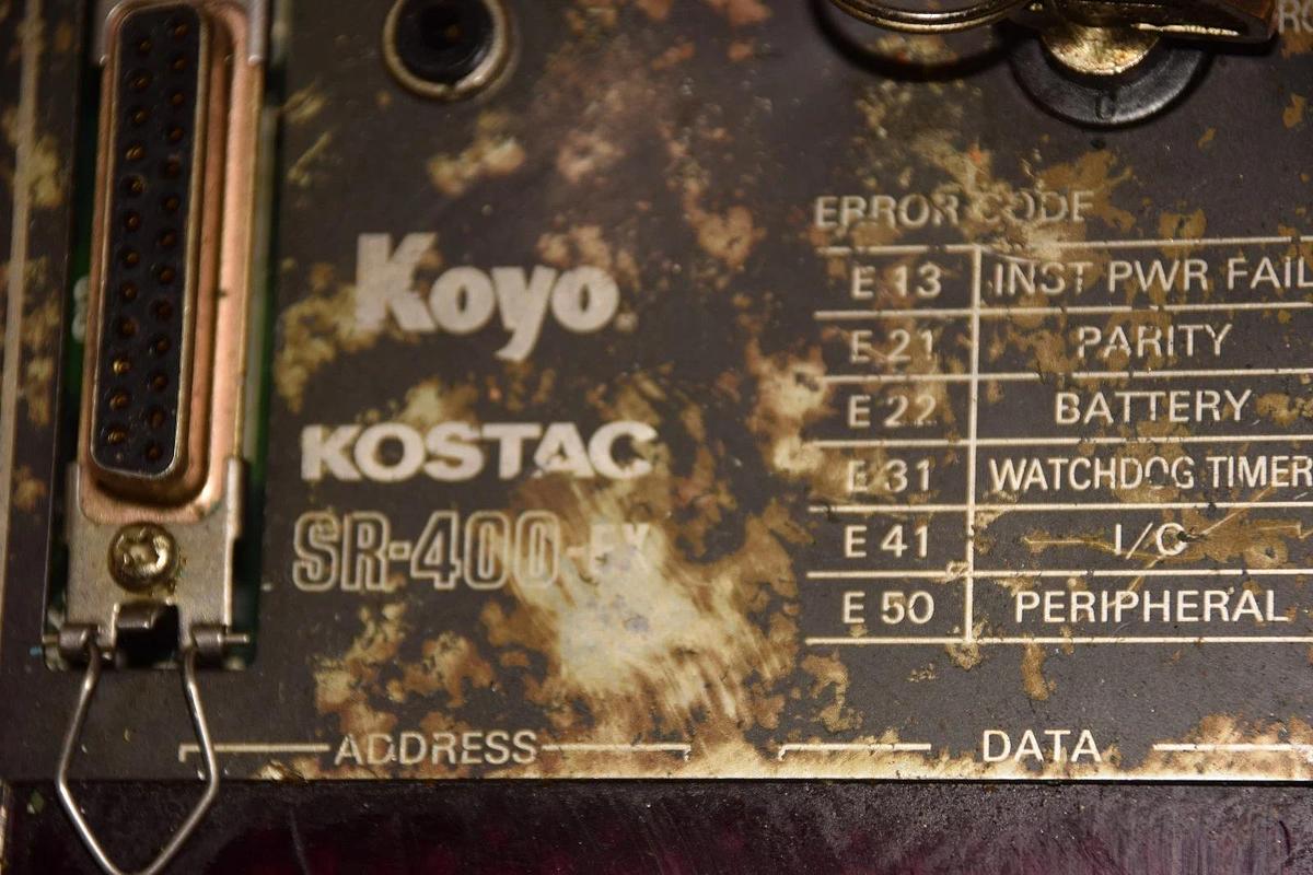 Used Koyo Kostac SR-400-EX Programmable Controller
