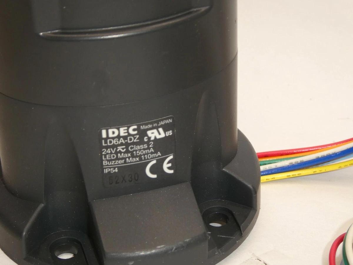 IDEC LD6A-DZ  LD6ADZ Signal Stack Light 24v Alarm Buzzer NEW