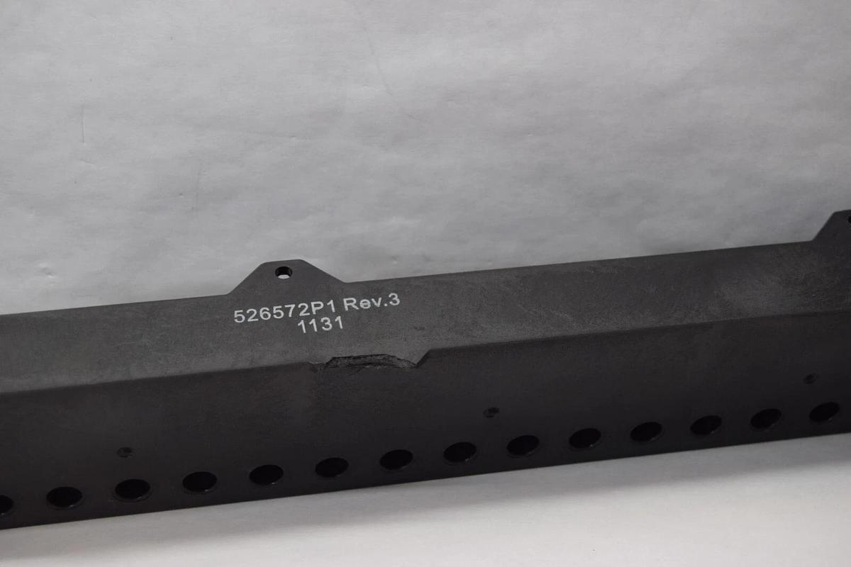 (NEW) EMERSON 526572P1 Rev 3 526572P103  Current Transformer Bar *Broken Mtg Tab