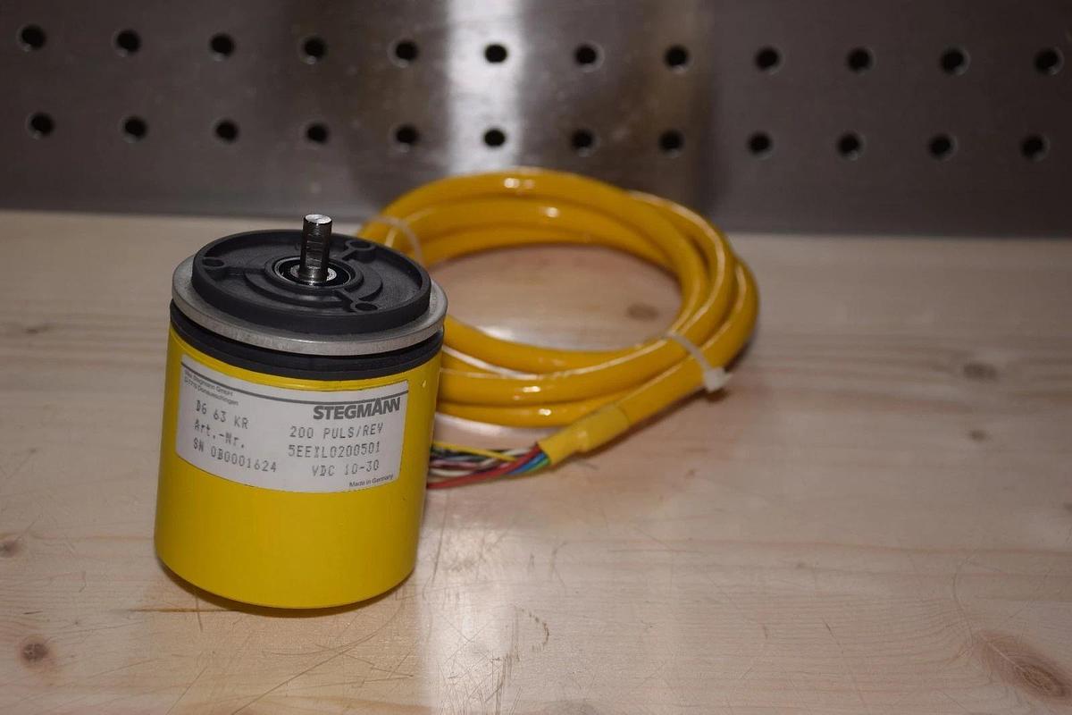 STEGMANN Encoder DG 63 KR DG63KR 5EEXL0200501 200 PULS/REV NEW