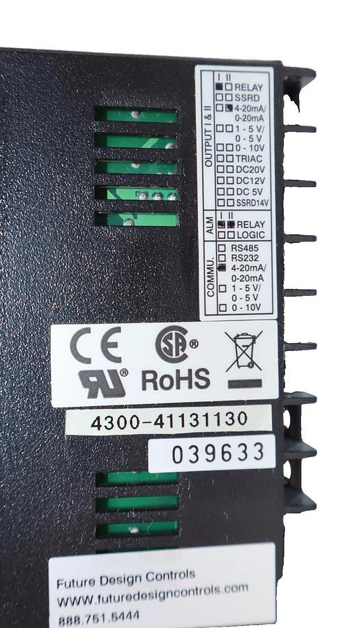 Future Design Controls FDC-4300-41131130 90-264Vac Temperature Controller (New)