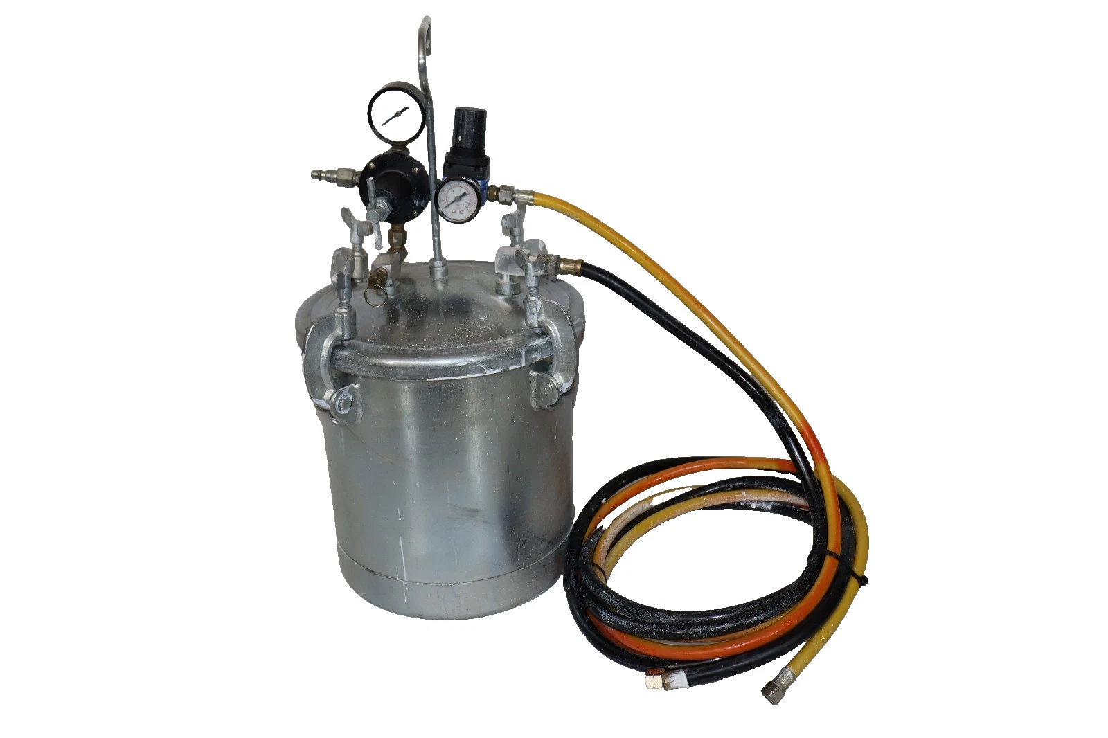 Used No Name 2.5 Gallon Stainless Pressure Paint Pot
