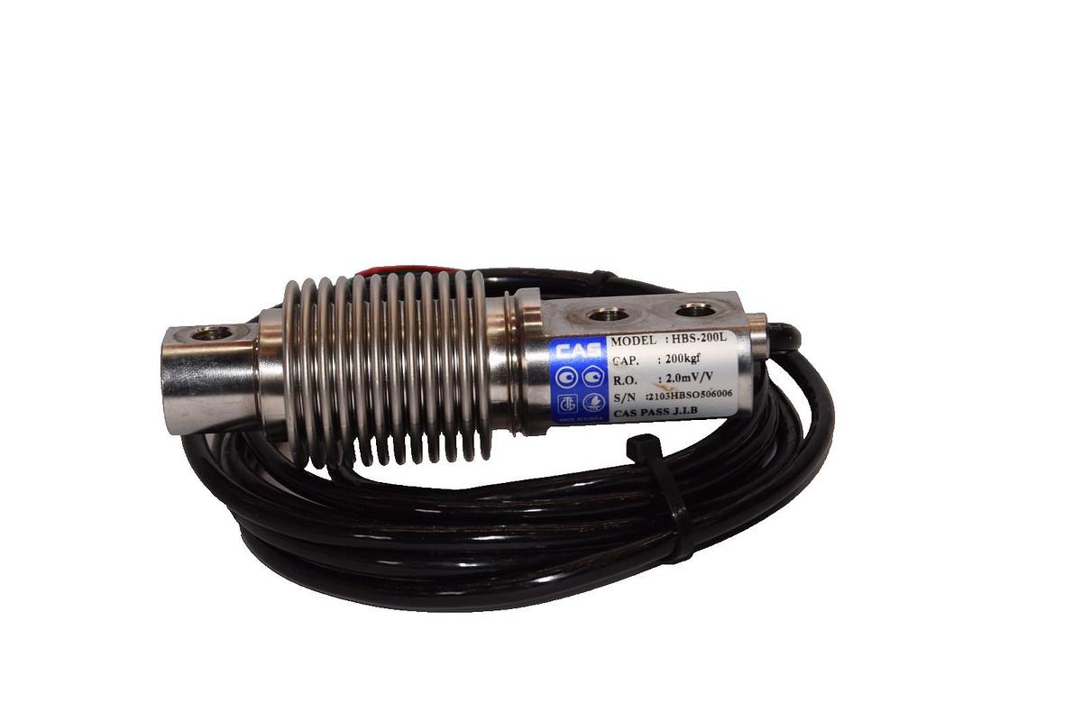 Used CAS HBS-200L , HBS200L 200kgf , 2.0mV/V Bending Beam Load Cell