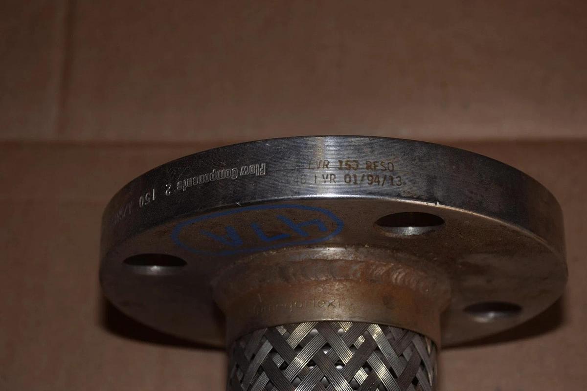 Flow components 12" Long 2" ID Stainless Steel Flexible Coupling 304 SA182 B16.5