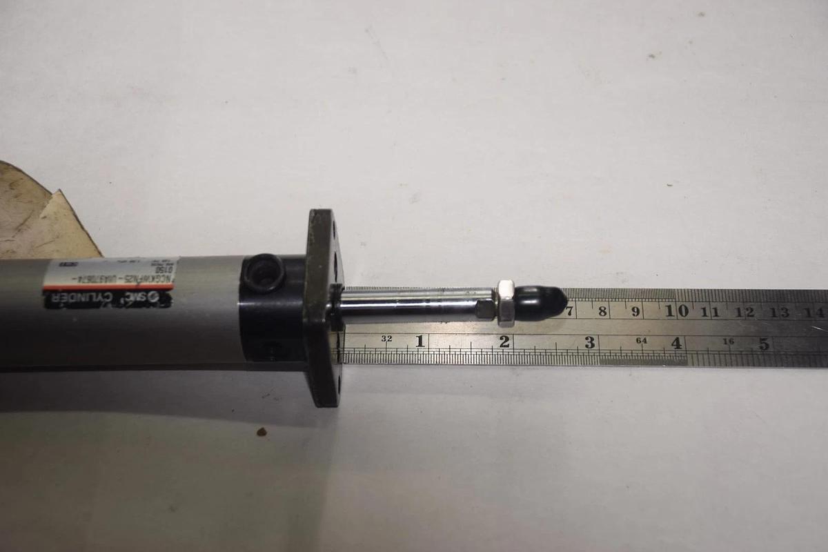 SMC NCGKWFN25-UIA970674-0150 2" STROKE 145psi 1.00MPa PNEUMATIC CYLINDER