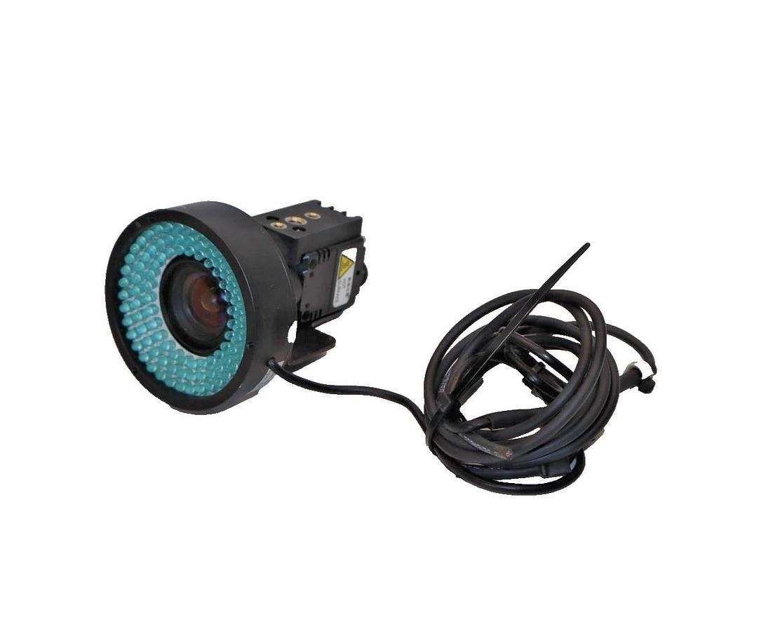 Used OMRON Camera FZ-S2M FZS2M w/ 8mm 1:1.4 , 2/3" Computar Lens & GL-DR6736B Ring