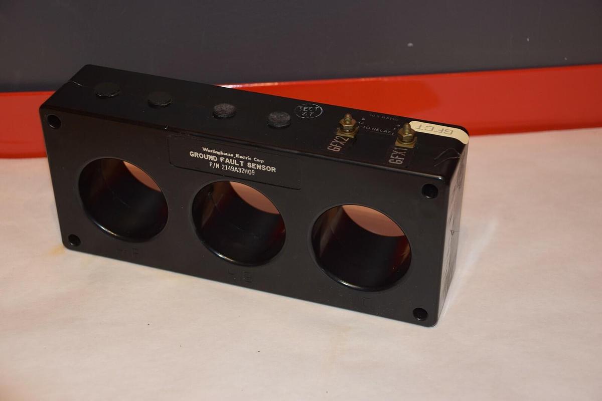 Used WESTINGHOUSE 2149A32H09 GROUND FAULT SENSOR