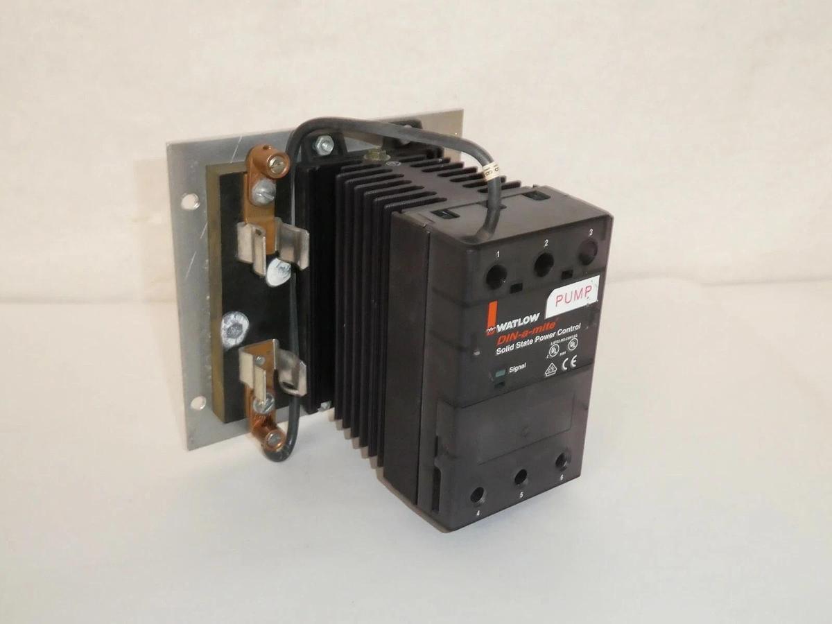 Used WATLOW DC1V-5060-F000 4-20mA DIN-a-mite Solid State Power Control