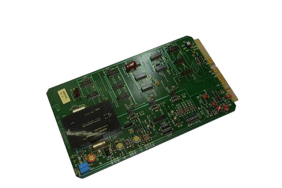 Used Fischer & Porter 685B574U01 12 Bit D/A 685B574 Control Board Rev