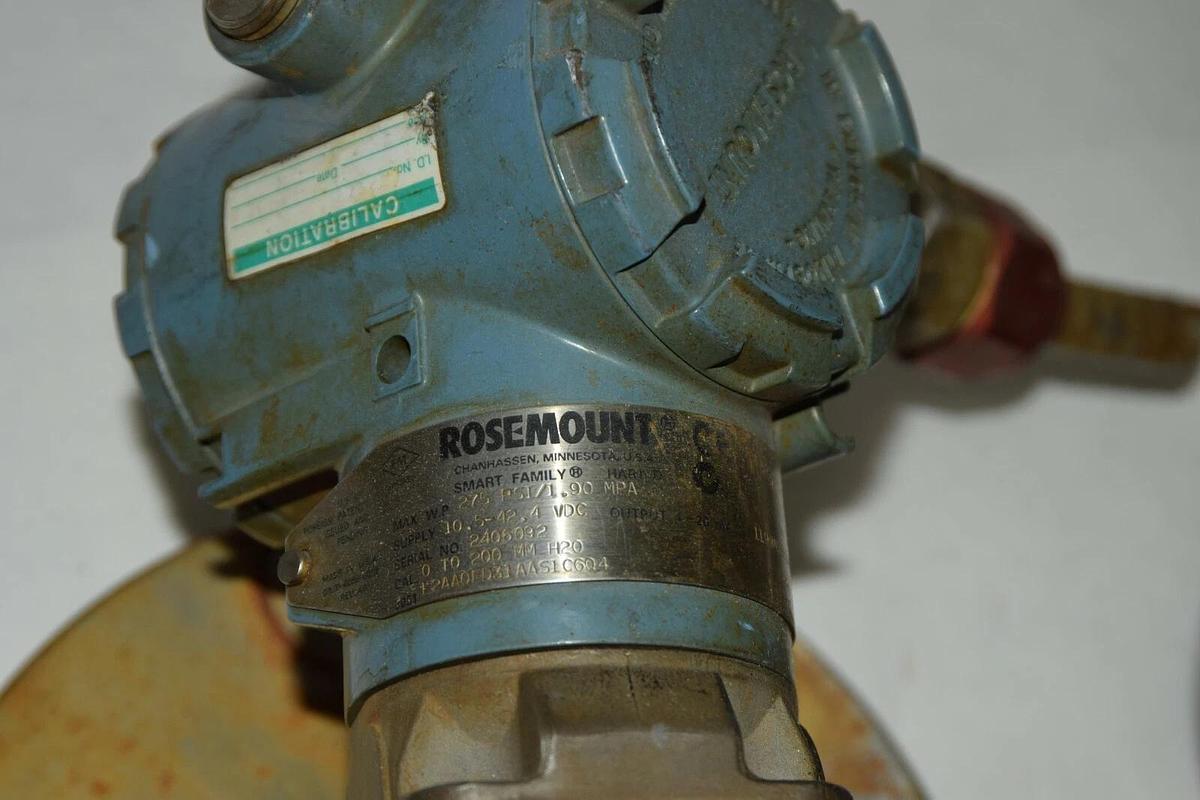 Used ROSEMOUNT Smart Family 03031-0001-0002 03031-0761-0022 Pressure Transmitter