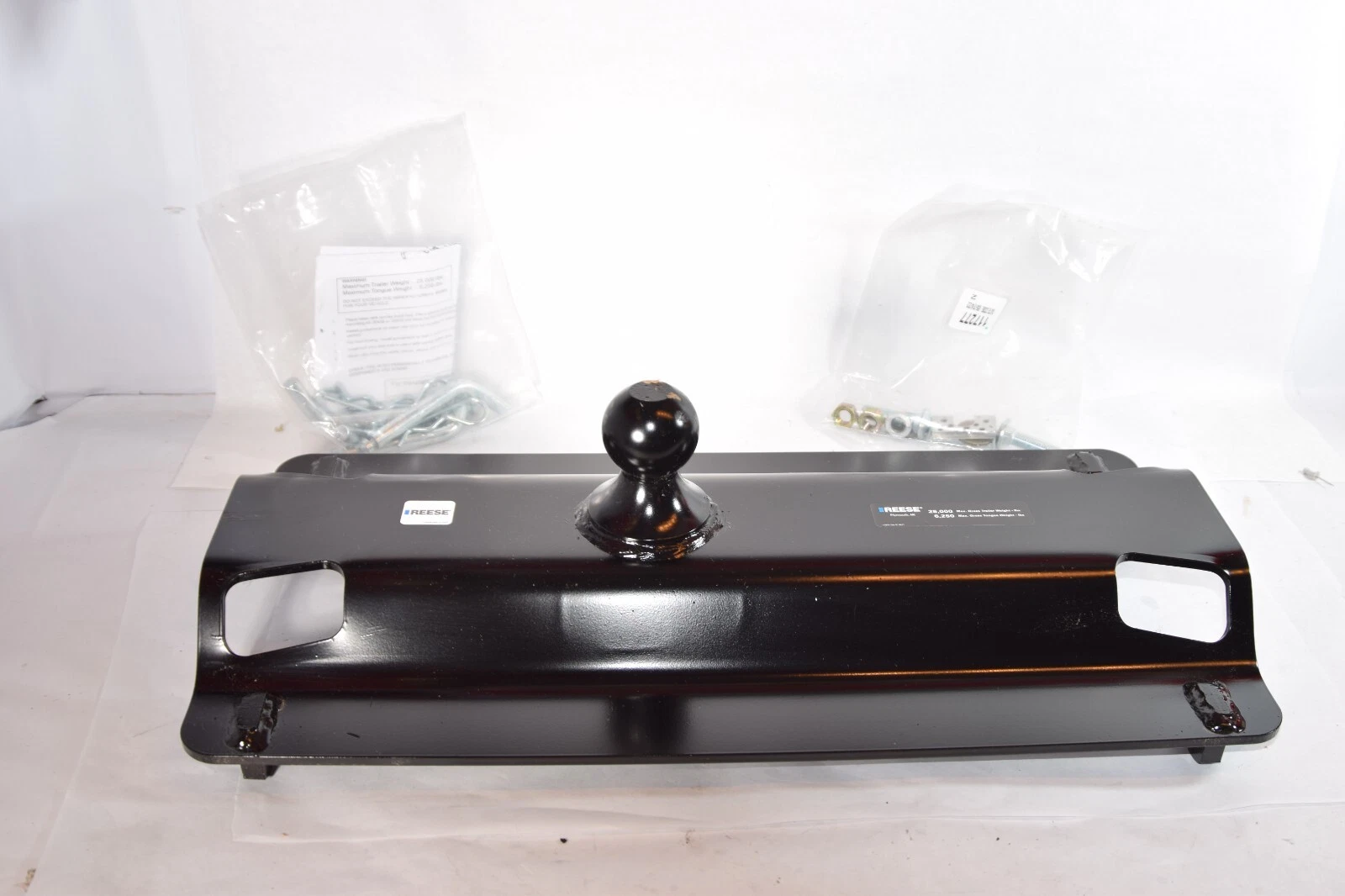 (NEW) REESE 25K 25,000 Trailer Wgt. 6,250 Tongue Wgt. Gooseneck Hitch
