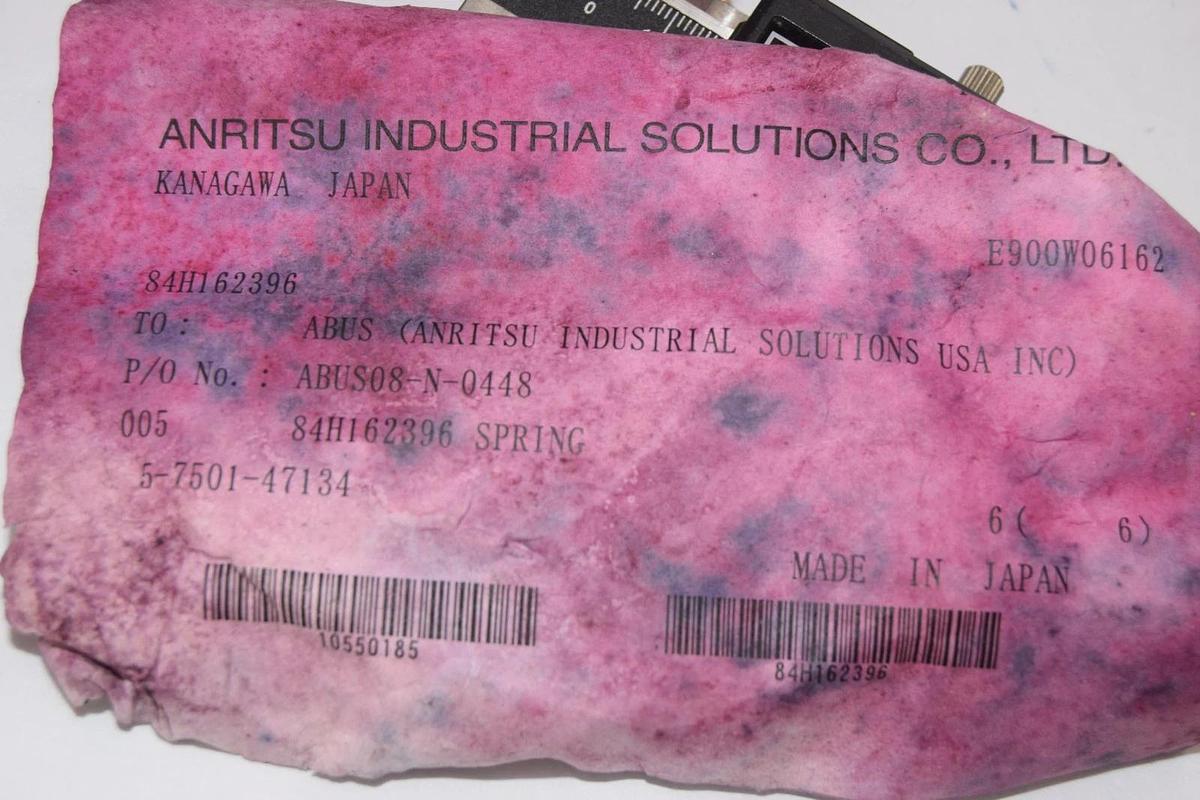 Anritsu Industrial Solutions ABUS08-N-0448 , 84H162396 Loop End Spring (New, 6)