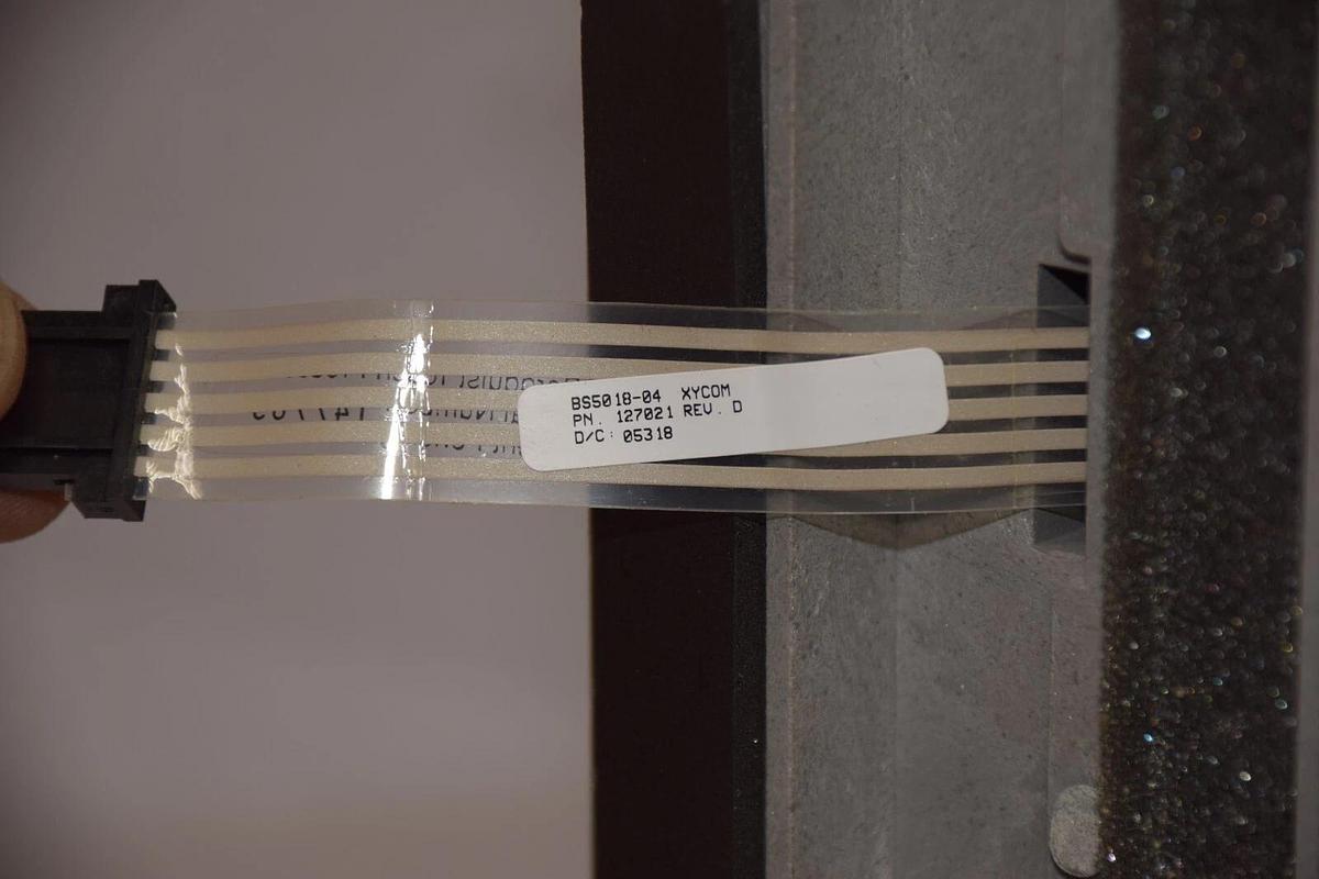 Used XYCOM 3535T Front Cover Touch Screen Glass BS5018-04 127021 Rev D *Cover Only*