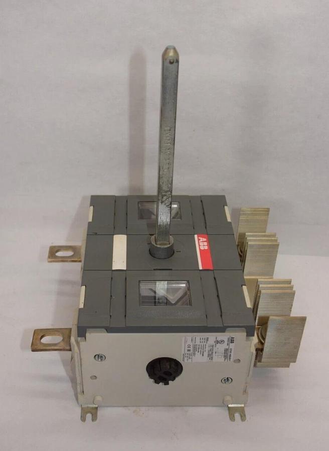 Used ABB OTDC 400US11 OTDC400US11 1000Vdc 400A 400 Amp 2P Disconnect Switch