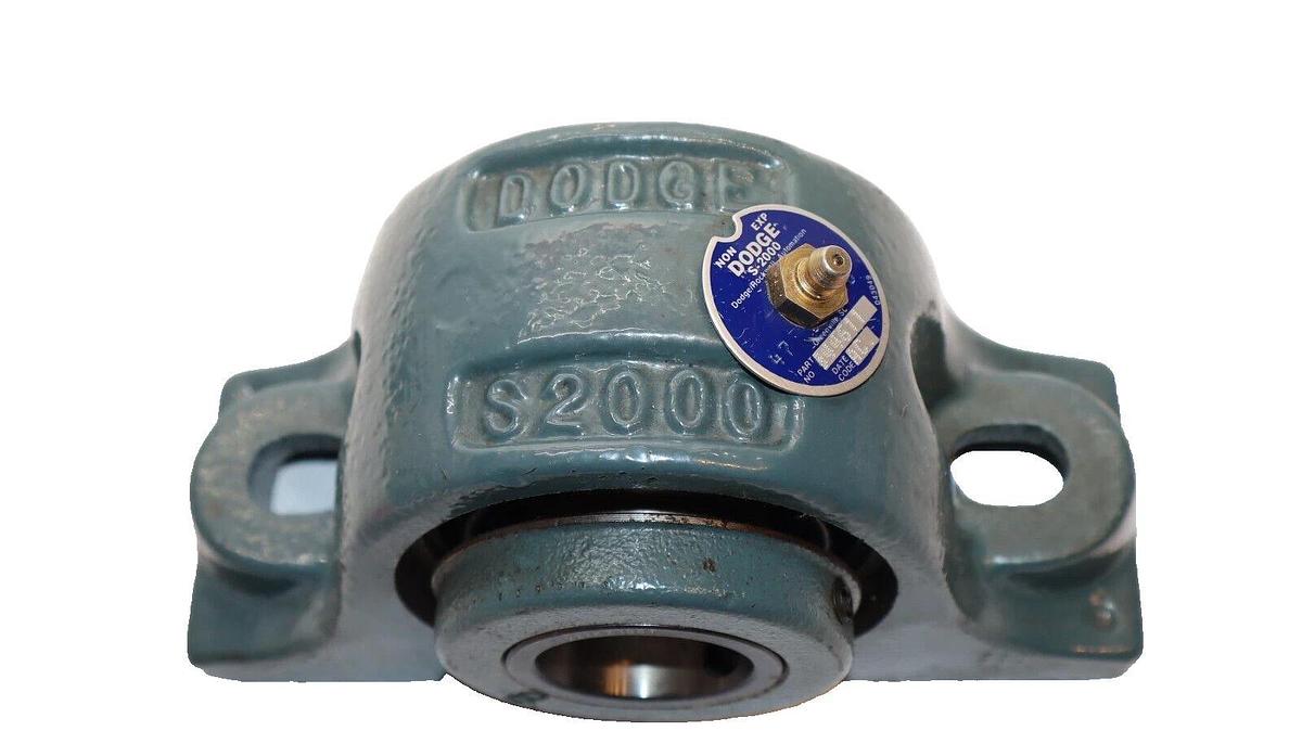 (NEW) DODGE S-2000 , S2000 1-3/8" 044611 2-Bolt Pillow Block Bearing