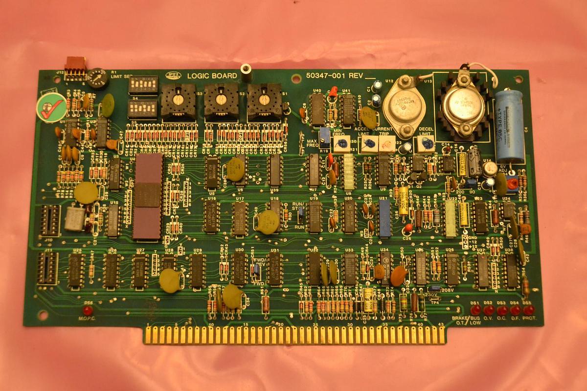 Used ALLEN BRADLEY AB PTI LOGIC BOARD 50347-001 50347 001 REV.C