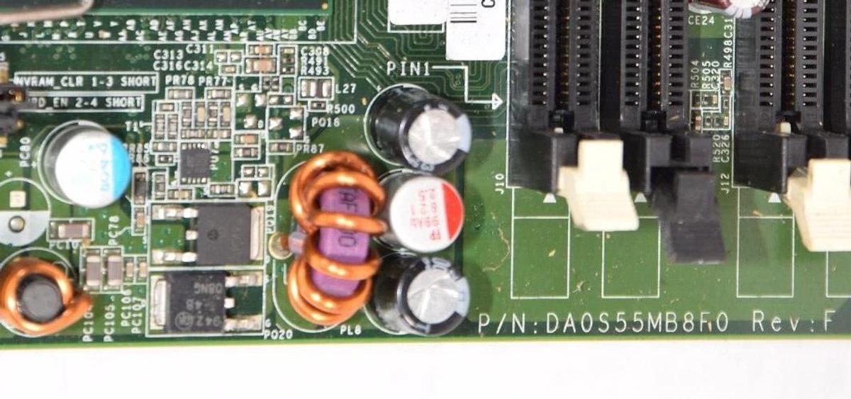 Used DA0S55MB8F0 Rev F CN-0FW0G7-71703-9C1-0013 Motherboard