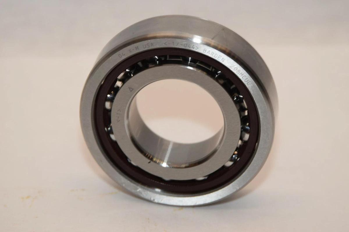 (NEW) BARDEN 206HCUL 04 X-M 30X60X15MM Angular Contact Ball Bearing