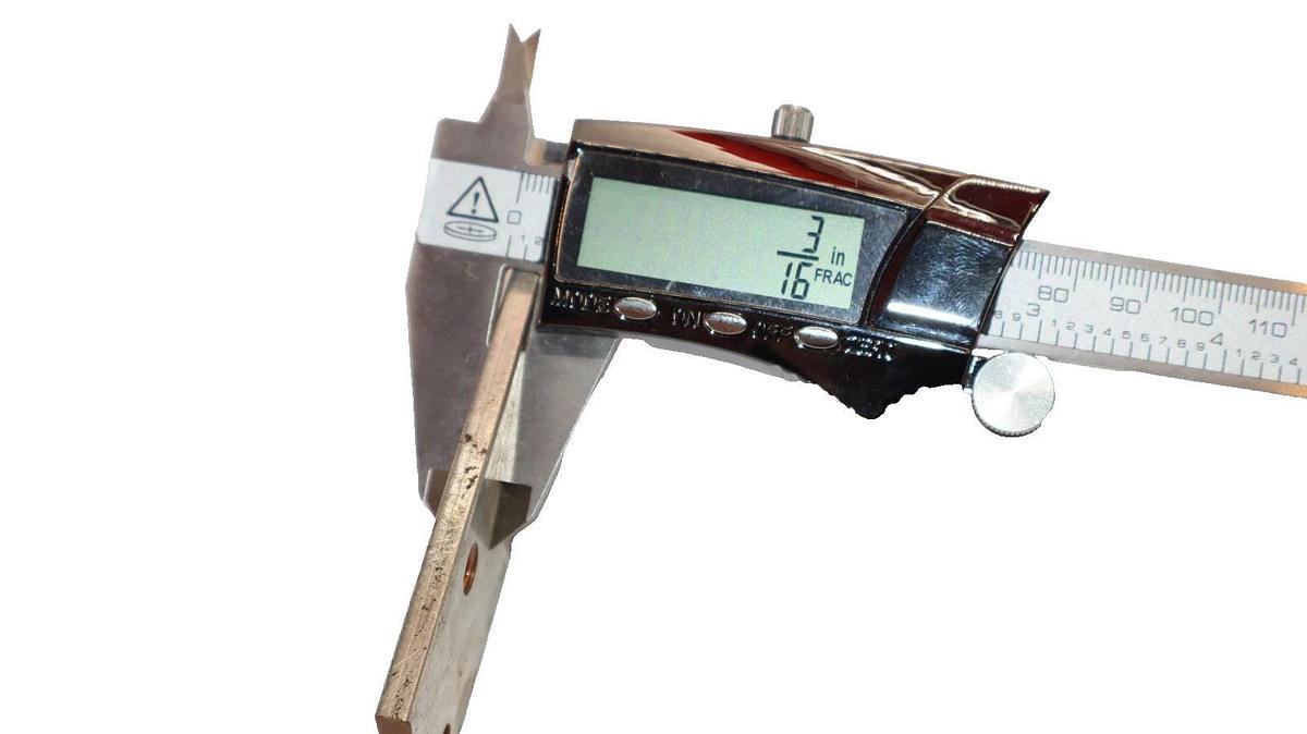 Used Approx. 4" x 1-3/8" x 3/16" Copper Buss Bar (Lot of 2)