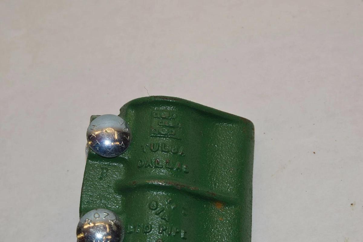 TULSA-DALLAS 3/4" STD PIPE RC 4B 3/4 in Emergency pipe clamp