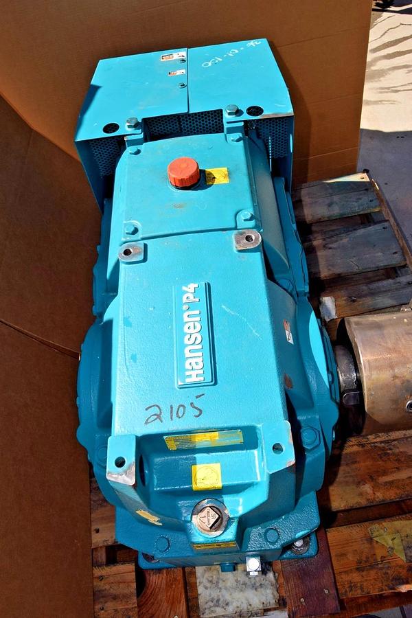 Brook Hansen Gear Drive Box Speed Reducer QHRD2-CLN-7.1 K00-11863-A1 7.2995:2.9