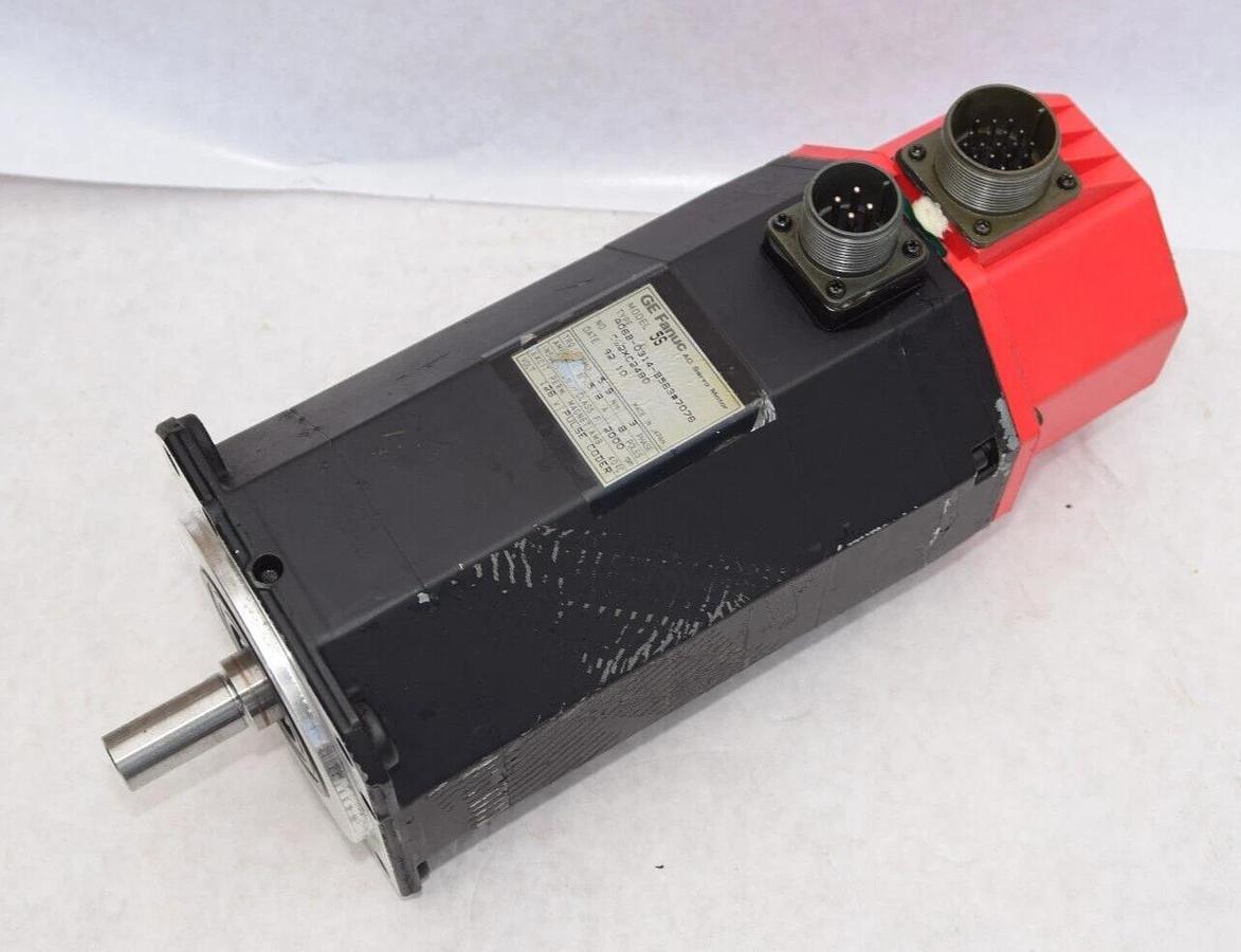 Refurbished GE FANUC A06B-0314-B563#7076 Model 5S 2000rpm 5.8A Servo Motor