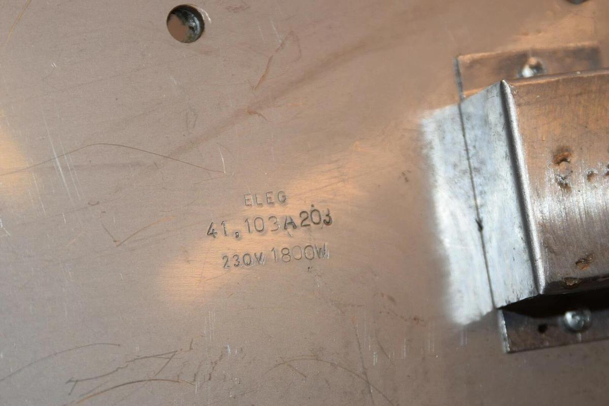 (NEW) ELEG 230V 1800W 41.103A203 Approx. 10.5" x 10.5" Heating Element Plate