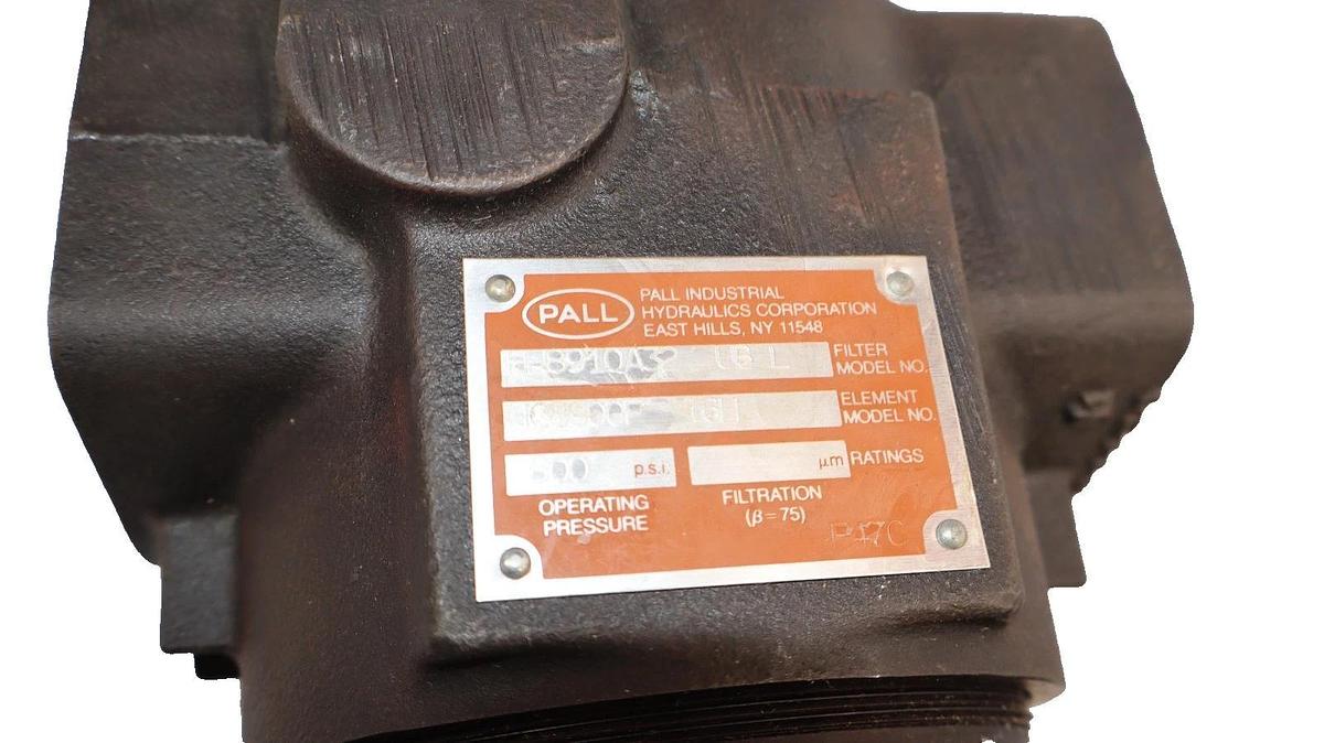 Pall Industrial Hydraulics Filter HH8910A32 UB L 600psi HH8910A32UBL 16H (NEW)